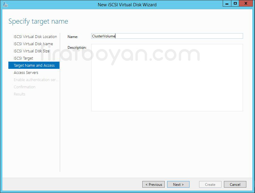 Windows Server 2012 Hyper-V Failover Cluster Kurulumu