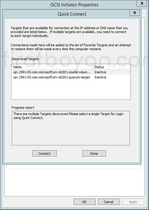 Windows Server 2012 Hyper-V Failover Cluster Kurulumu