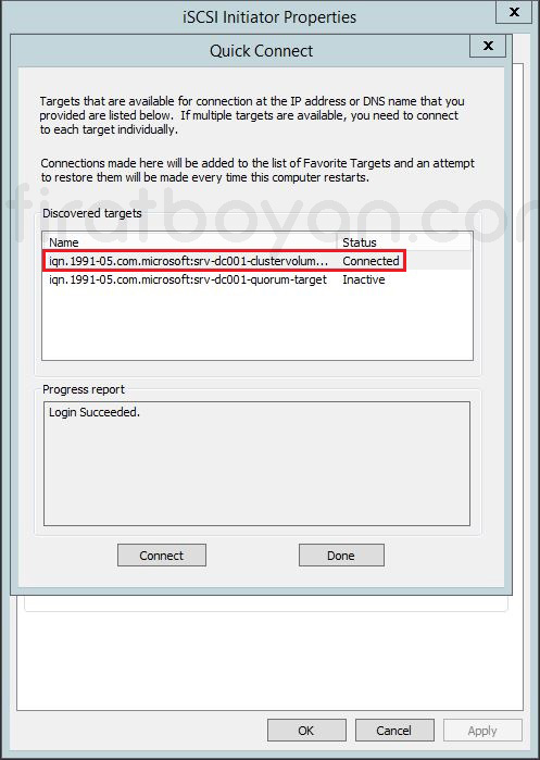 Windows Server 2012 Hyper-V Failover Cluster Kurulumu