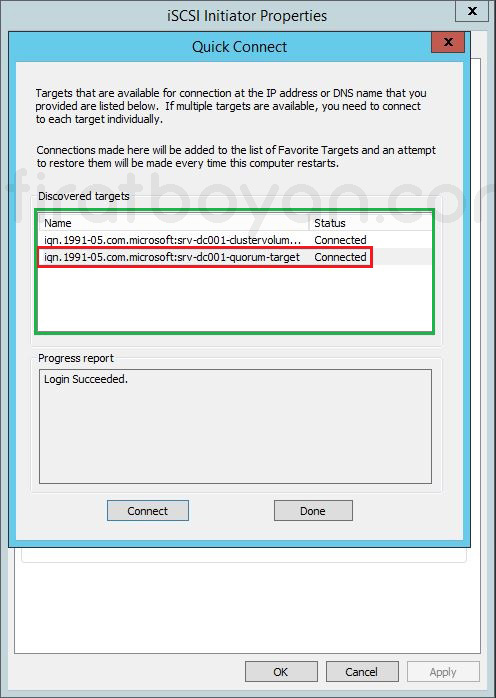 Windows Server 2012 Hyper-V Failover Cluster Kurulumu