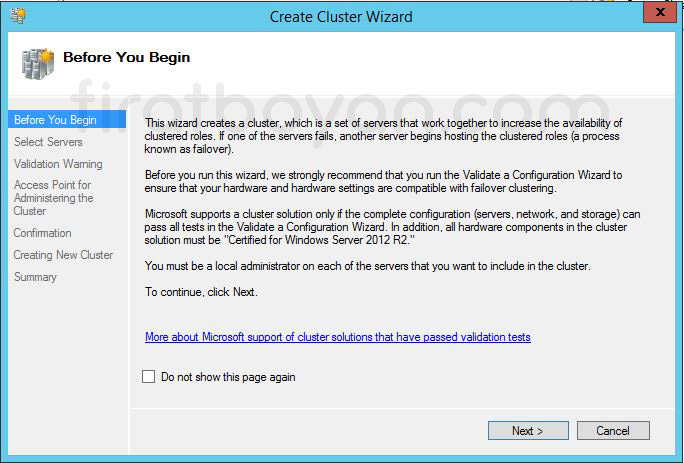 Windows Server 2012 Hyper-V Failover Cluster Kurulumu