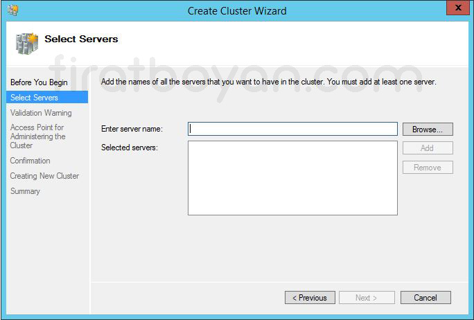 Windows Server 2012 Hyper-V Failover Cluster Kurulumu