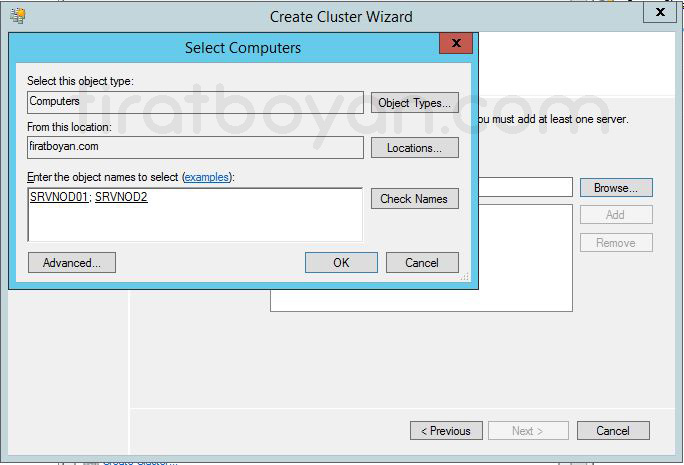 Windows Server 2012 Hyper-V Failover Cluster Kurulumu