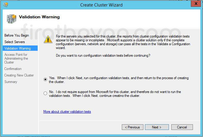 Windows Server 2012 Hyper-V Failover Cluster Kurulumu