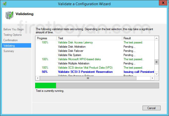 Windows Server 2012 Hyper-V Failover Cluster Kurulumu