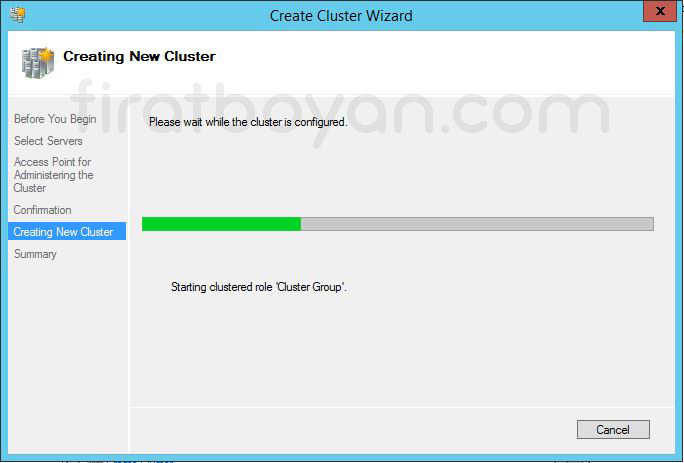 Windows Server 2012 Hyper-V Failover Cluster Kurulumu