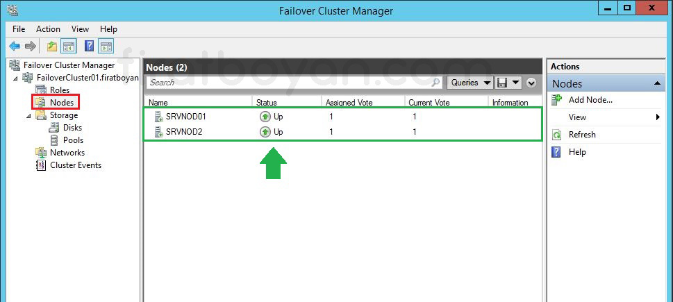 Windows Server 2012 Hyper-V Failover Cluster Kurulumu