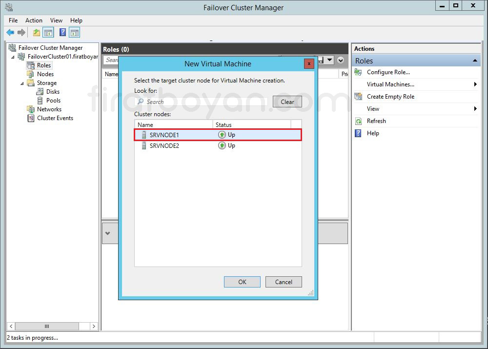 hyper-v failover cluster