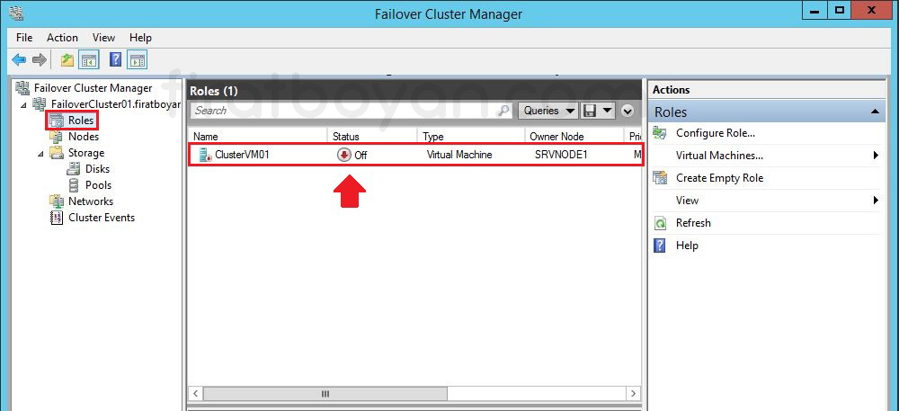 hyper-v failover cluster