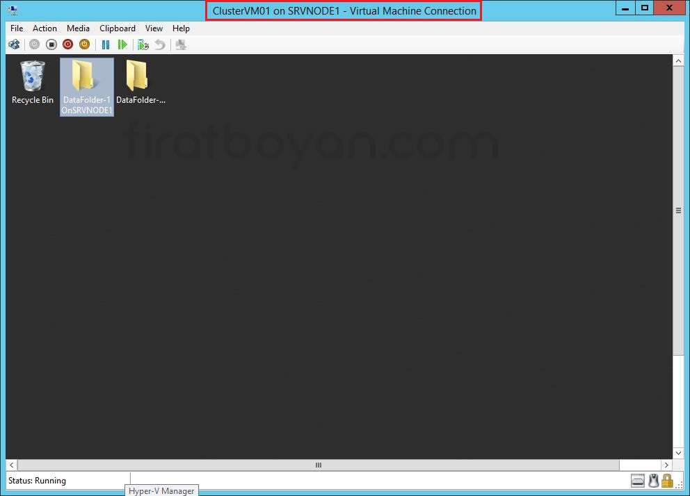 hyper-v failover cluster
