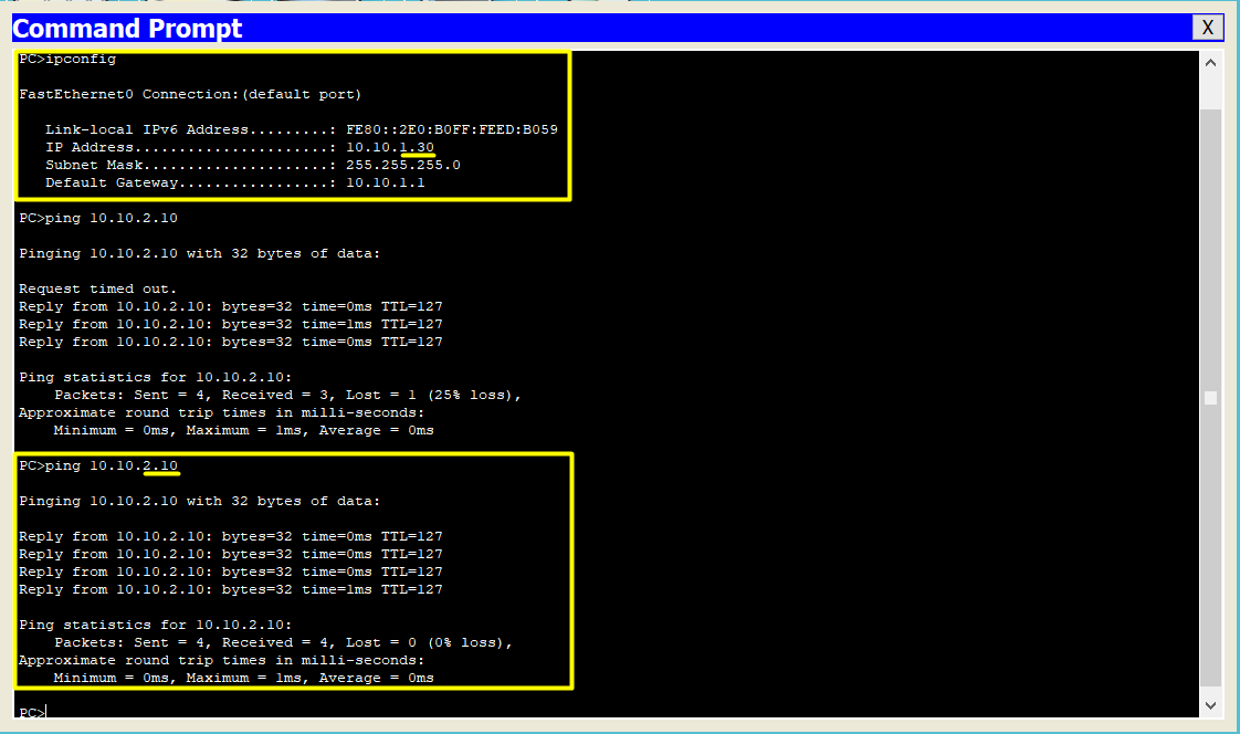 Inter Vlan Routing