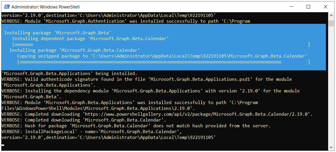Microsoft.Graph (MgGraph) Modül Kurulumu