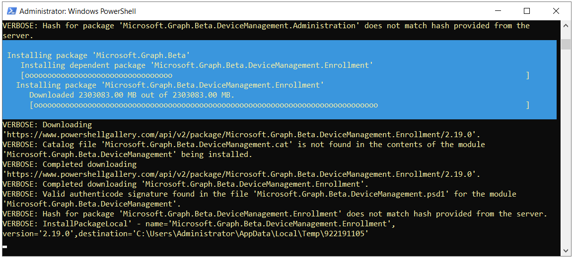 Microsoft.Graph (MgGraph) Modül Kurulumu