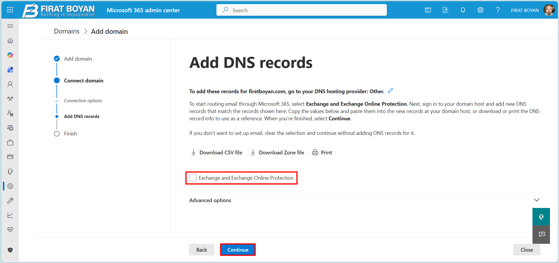Microsoft 365’te Domain Ekleme