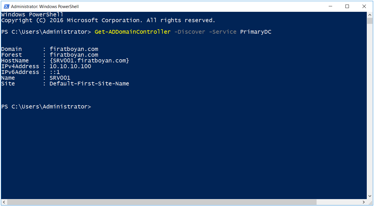 powershell ile additional dc kurulumu