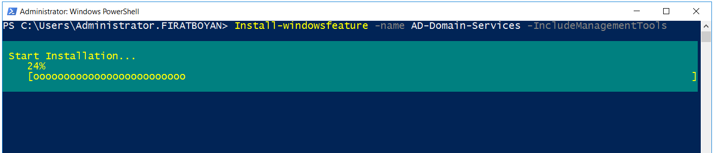 powershell ile additional dc kurulumu