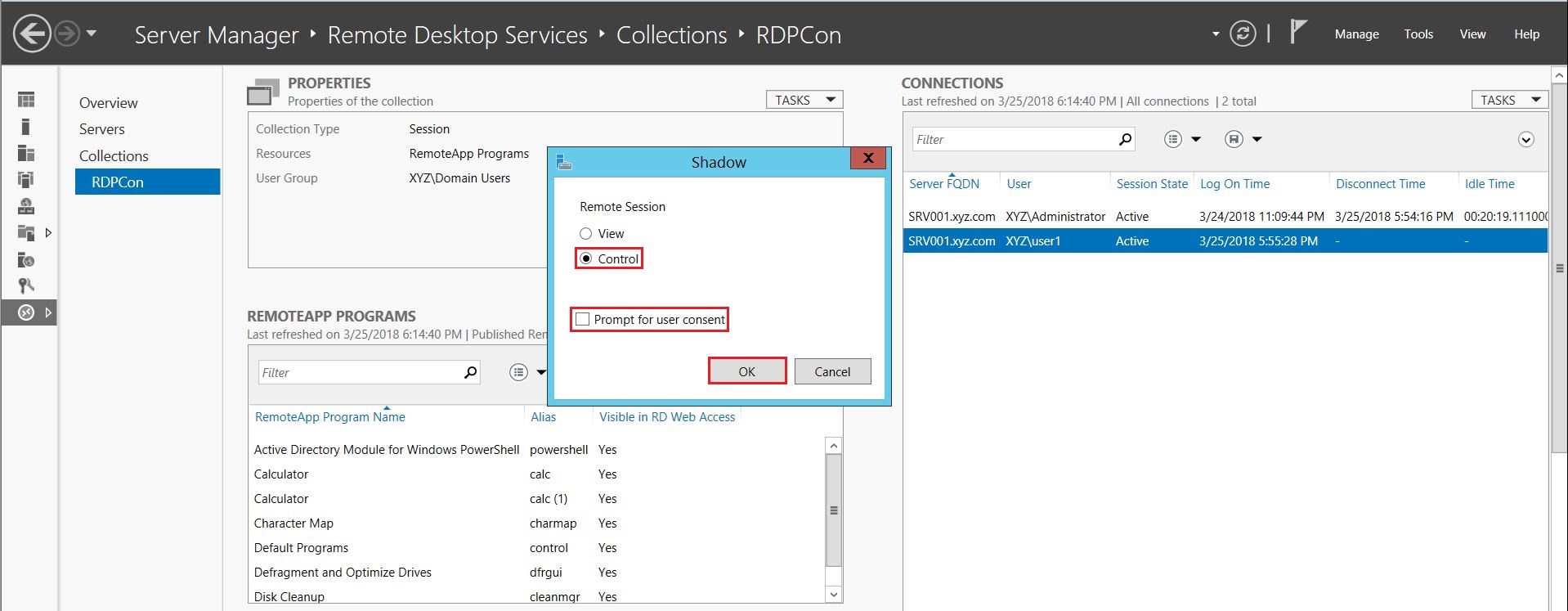 Remote Desktop Shadow-RDP Shadow Hatası ve Çözümü