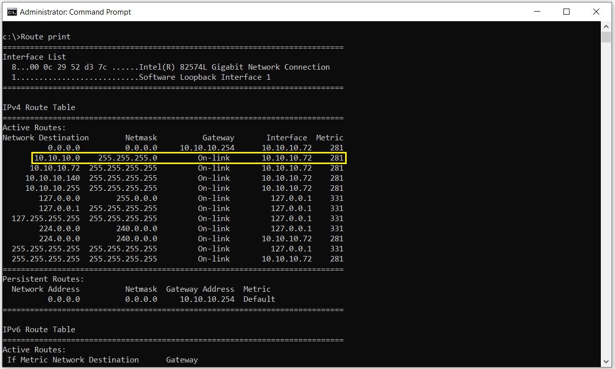 Default Gateway