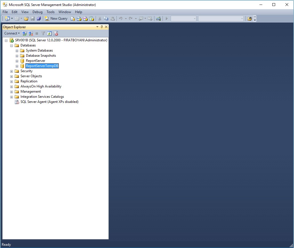 sql server database log dosyası temizleme, küçültme