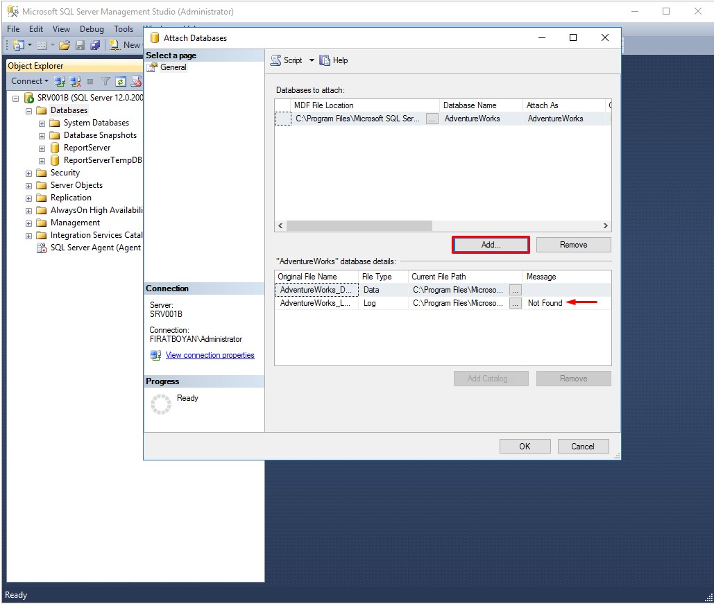 sql server database log dosyası temizleme, küçültme