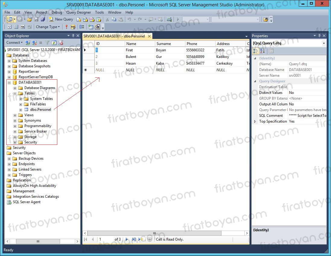 SQL Database Restore