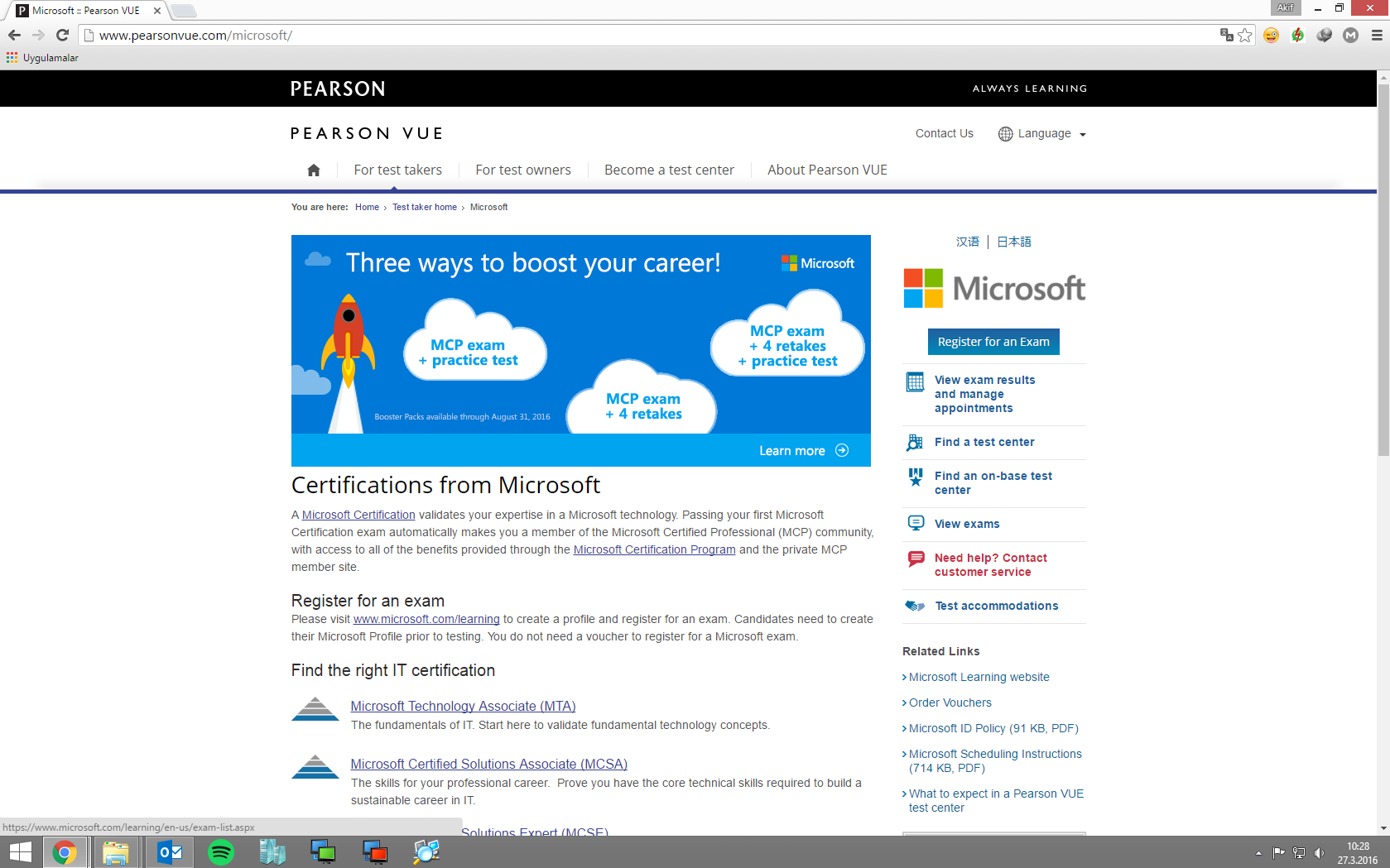 Microsoft Mcse Sınavları