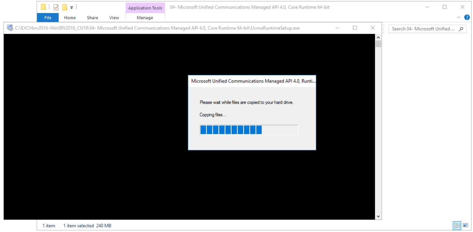 Exchange Server 2016 Kurulumu
