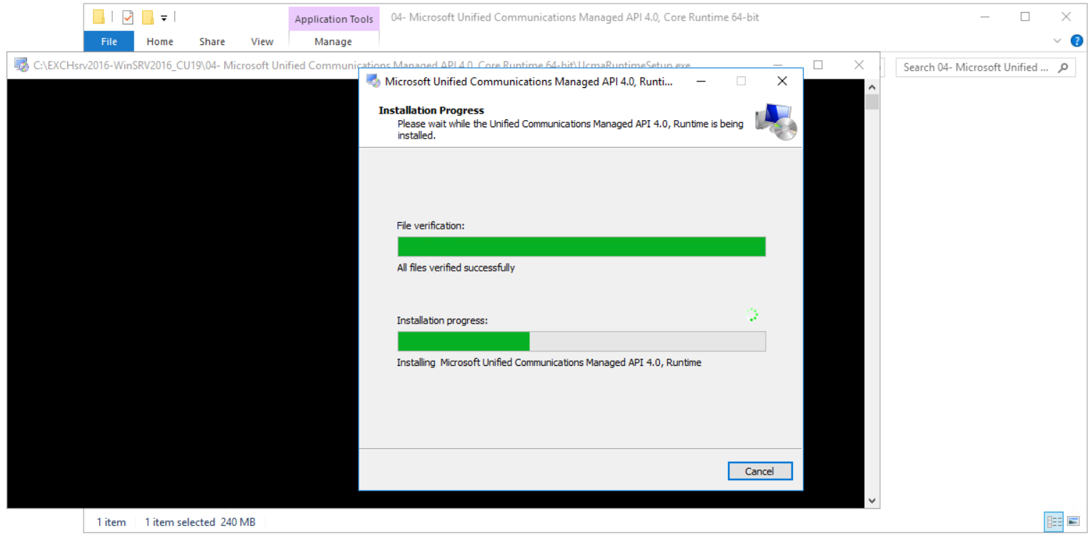 Exchange Server 2016 Kurulumu