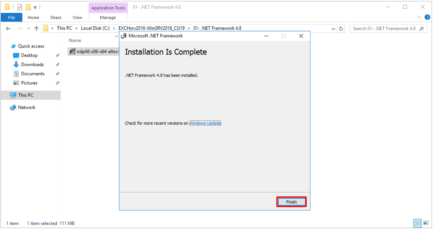 Exchange Server 2016 Kurulumu