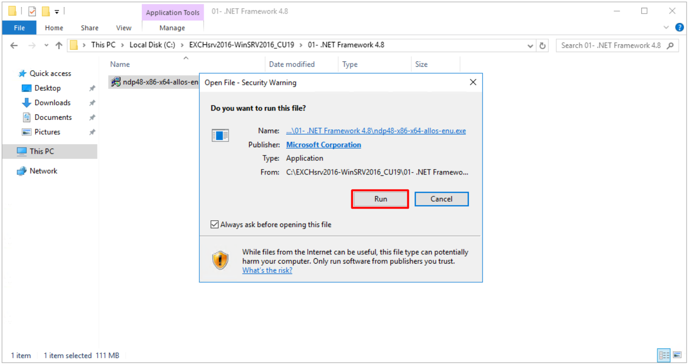 Exchange Server 2016 Kurulumu