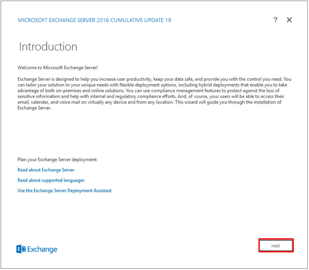 Exchange Server 2016 Kurulumu