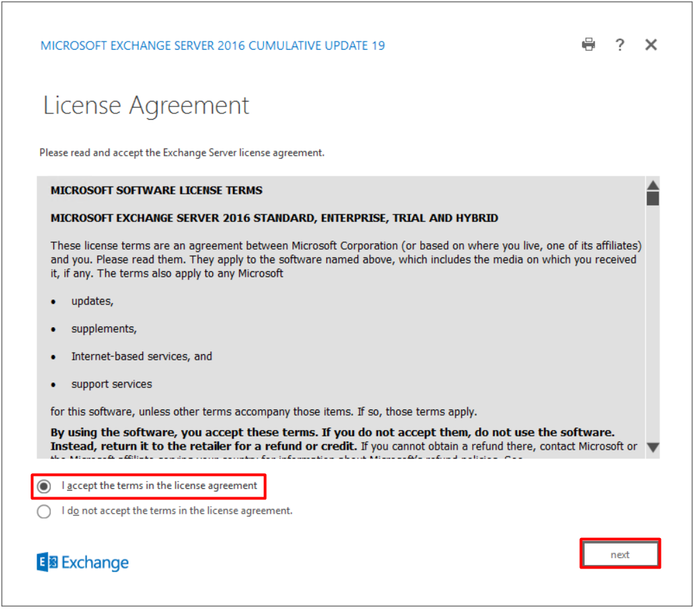 Exchange Server 2016 Kurulumu