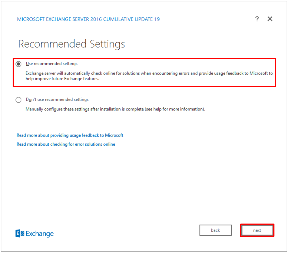 Exchange Server 2016 Kurulumu