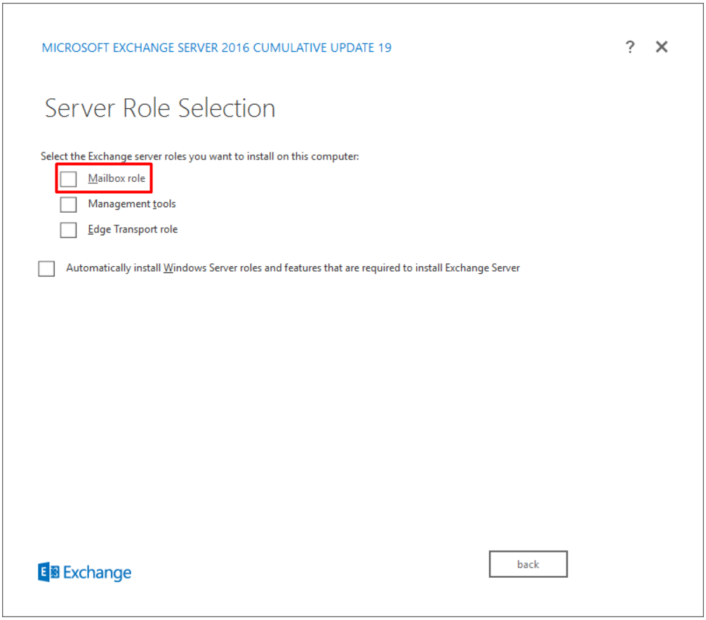 Exchange Server 2016 Kurulumu