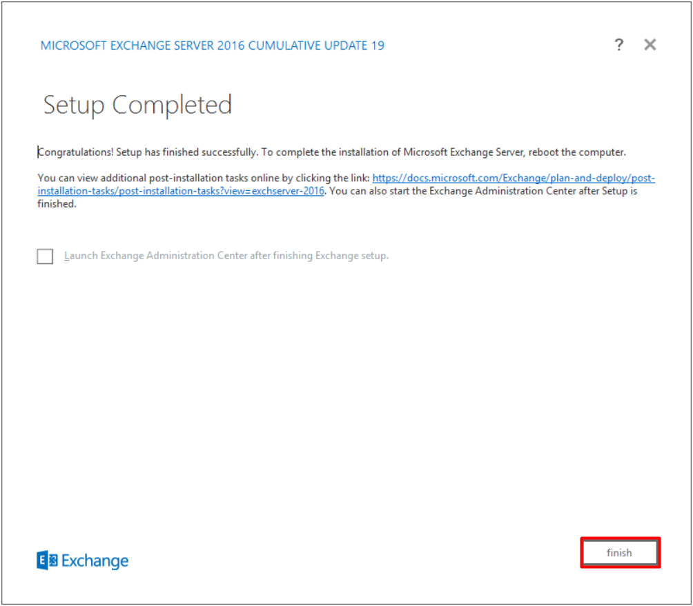 Exchange Server 2016 Kurulumu