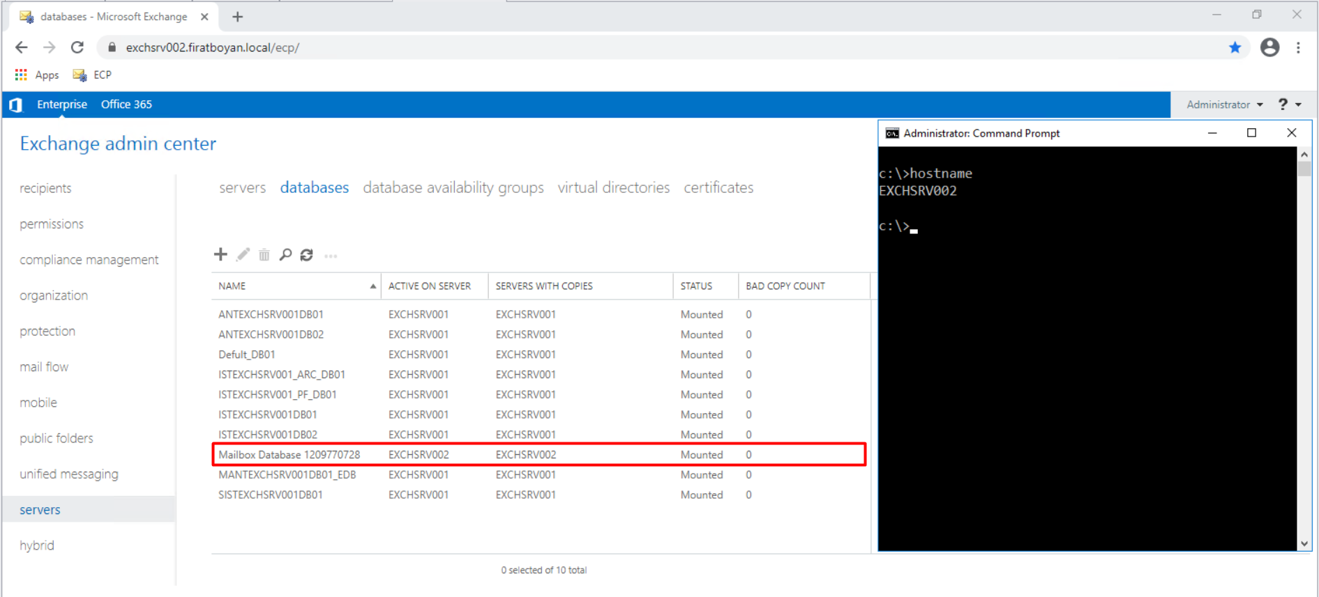 Exchange Server 2016 Kurulumu