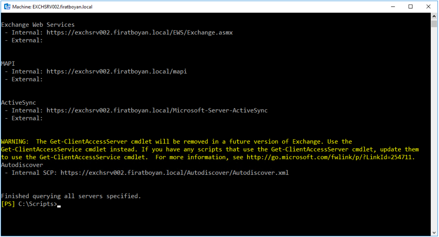 Exchange Server 2016 Kurulumu