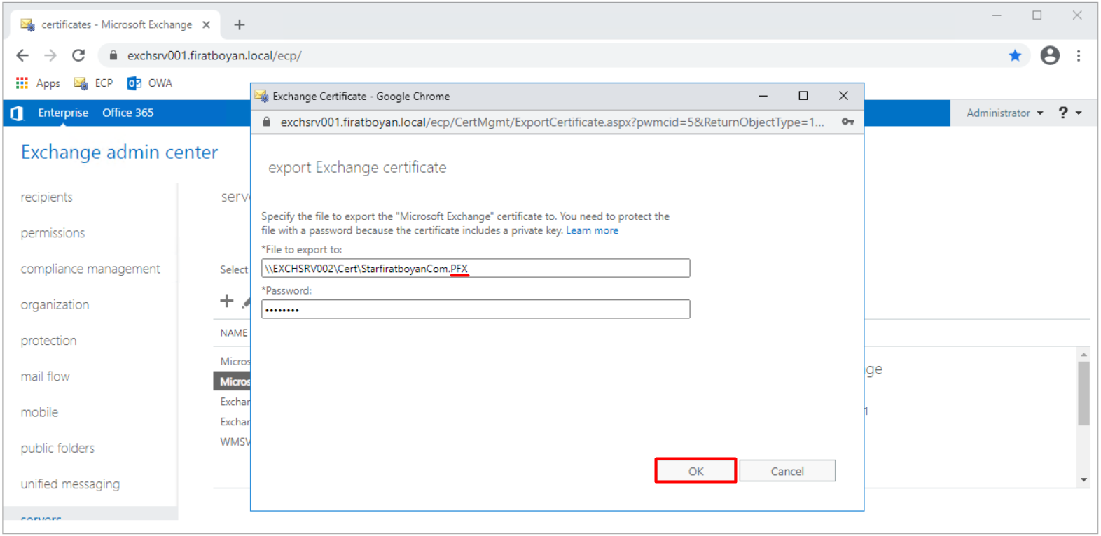 Exchange Server 2016 Kurulumu