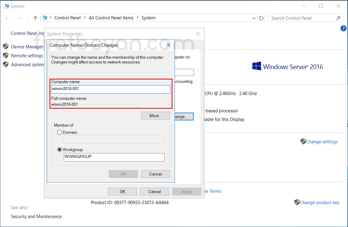 Windows Server 2016 Active Directory Domain Controller Kurulumu