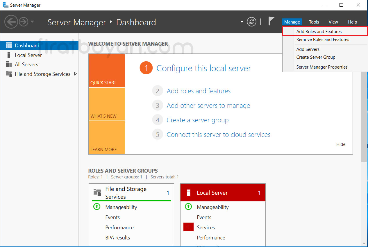 Windows Server 2016 Active Directory Domain Controller Kurulumu