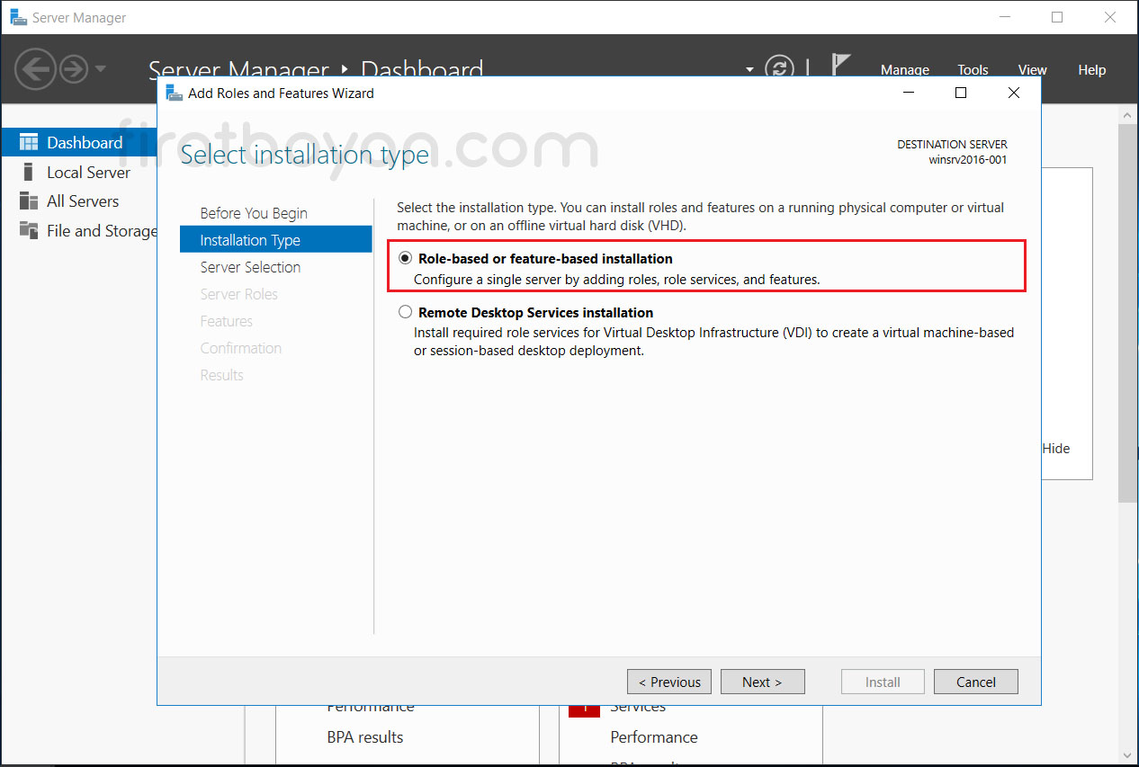 Windows Server 2016 Active Directory Domain Controller Kurulumu