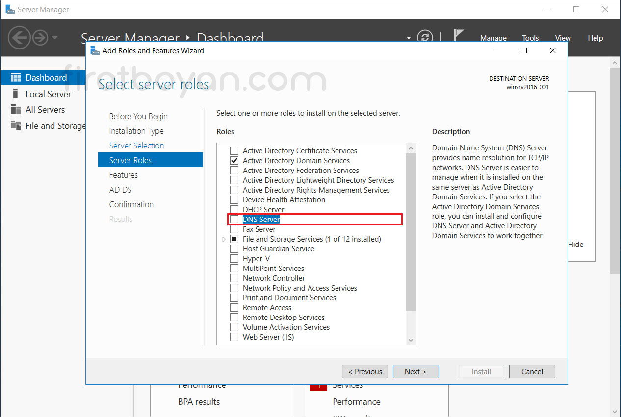 Windows Server 2016 Active Directory Domain Controller Kurulumu