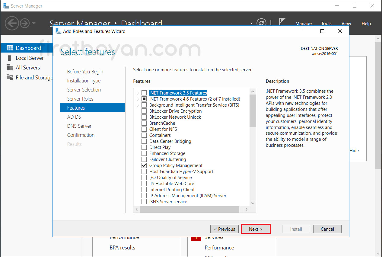 Windows Server 2016 Active Directory Domain Controller Kurulumu