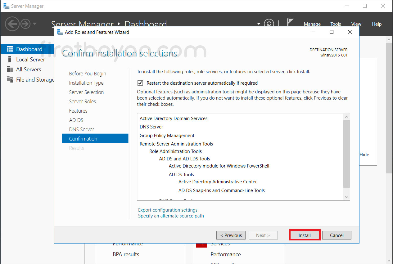 Windows Server 2016 Active Directory Domain Controller Kurulumu