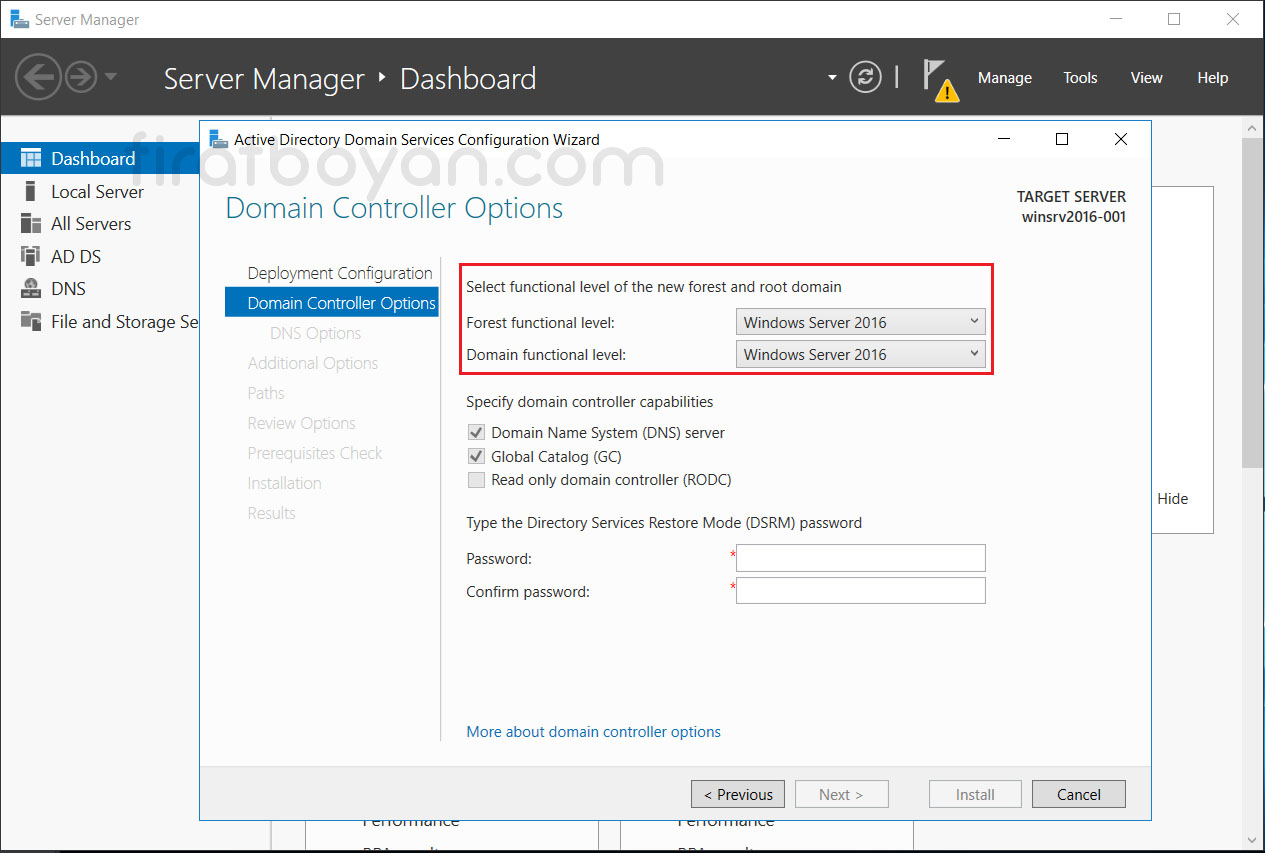 Windows Server 2016 Active Directory Domain Controller Kurulumu