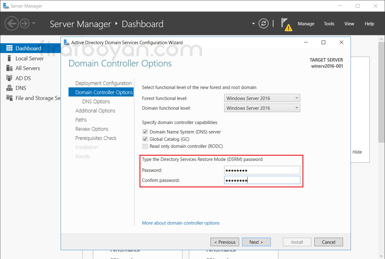 Windows Server 2016 Active Directory Domain Controller Kurulumu