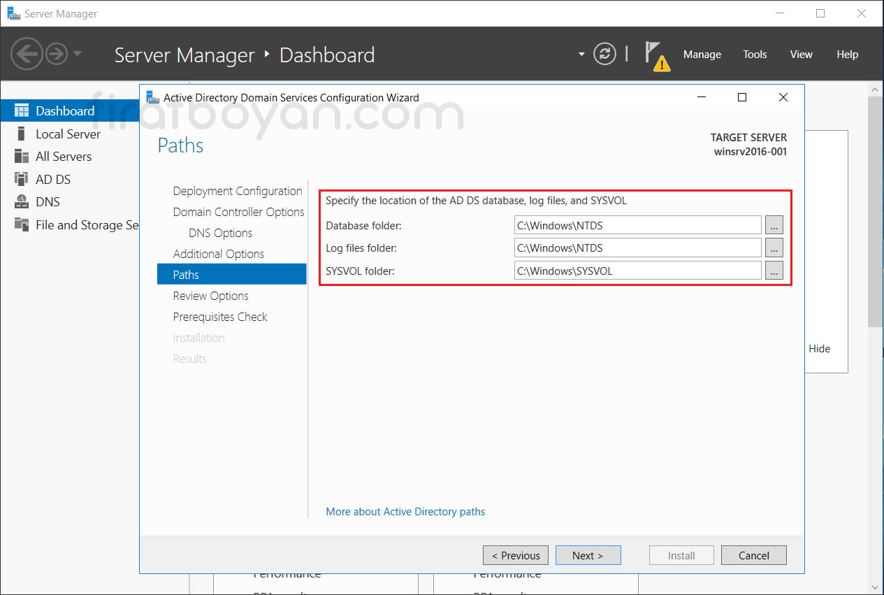 Windows Server 2016 Active Directory Domain Controller Kurulumu