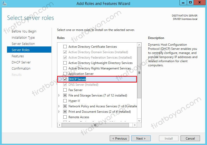 DHCP Server 