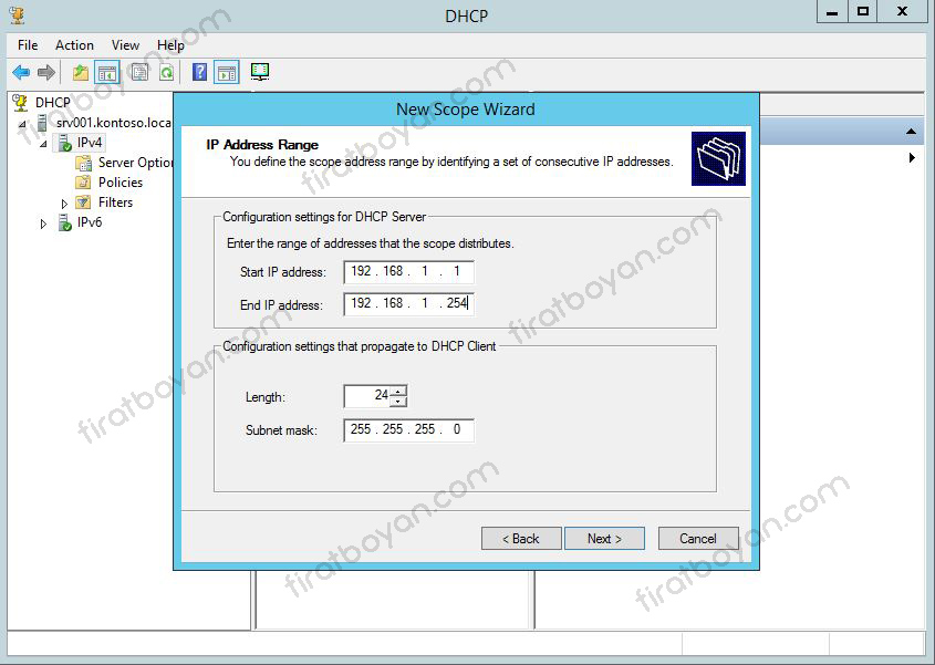 DHCP Server 