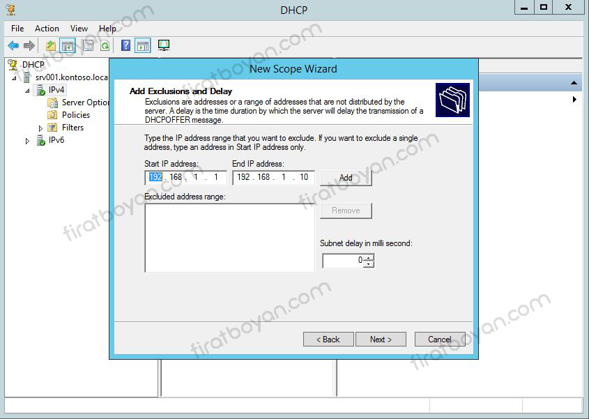 DHCP Server 